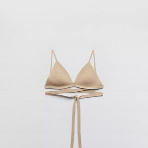 KNOTTED WAIST KNIT BRALETTE